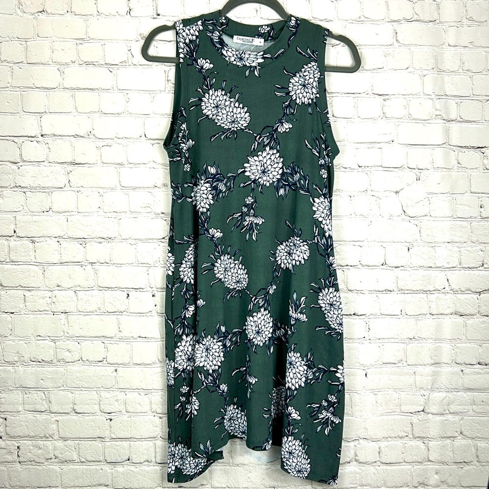 Expected By Lilac Clothing Maternity Top/Dress Size M Pockets